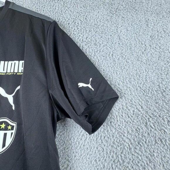 Puma 1948 Shirt Mens Large Black Short Sleeve Athletic - Picture 3 of 8